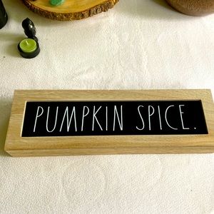 Pumpkin 🎃 Spice Sign